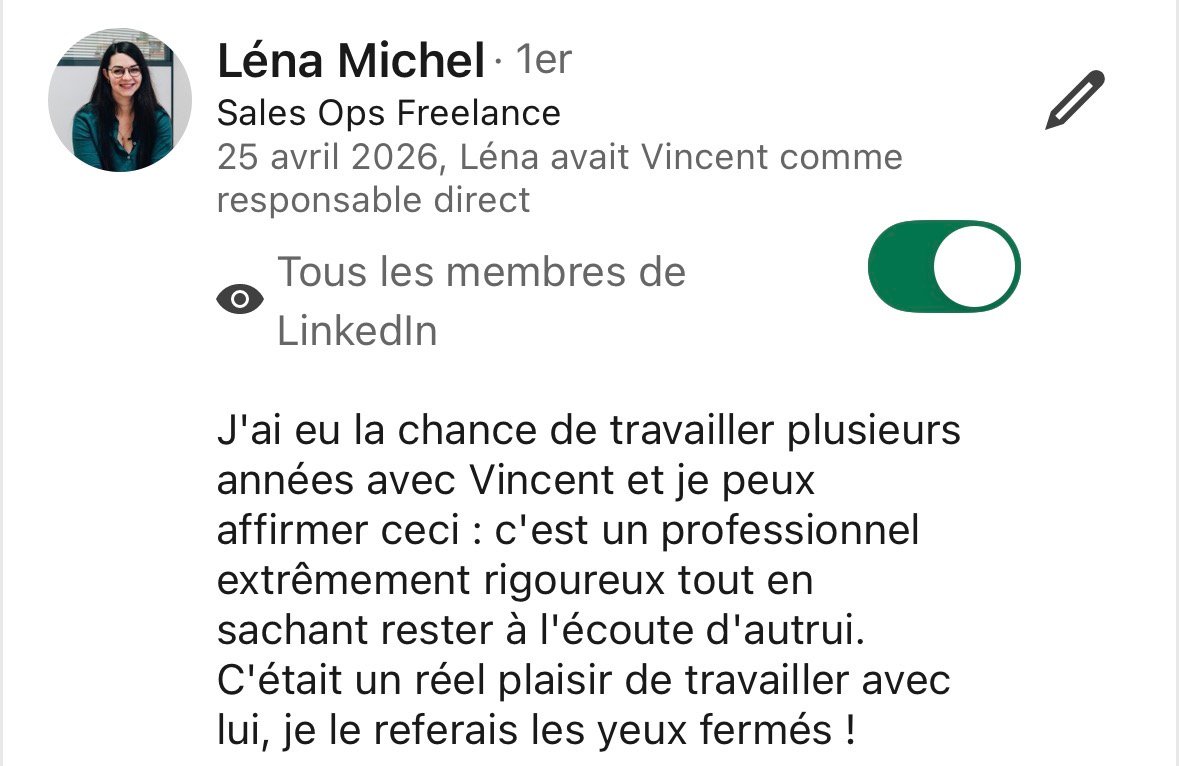 Léna Michel – Sales Ops